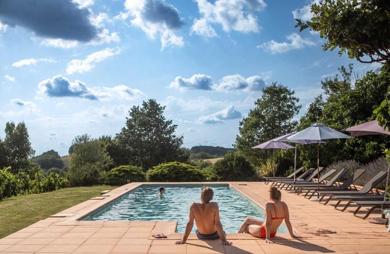 Bed and Breakfast Au Mas Des Calmettes Parisot  Екстер'єр фото