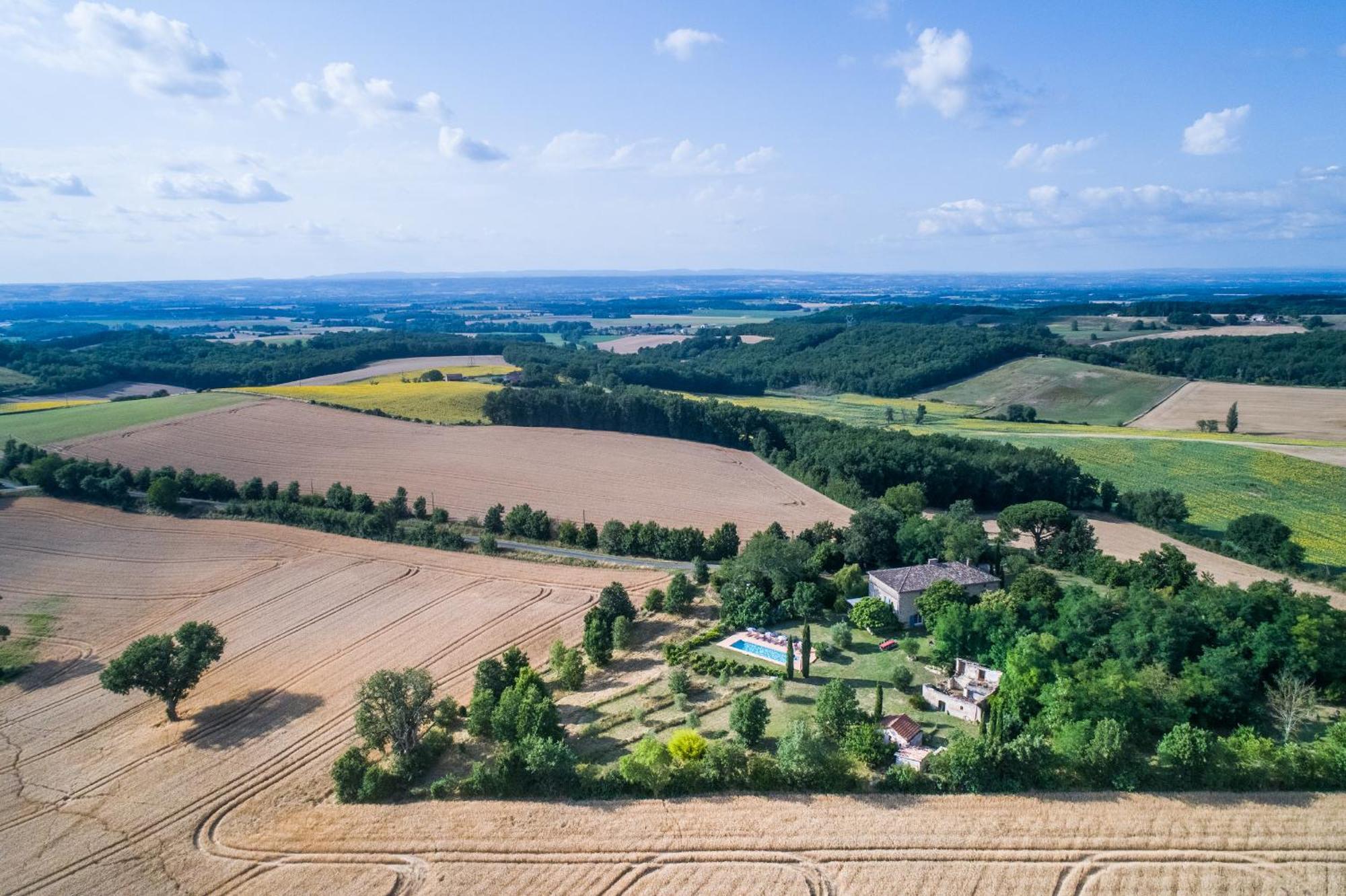 Bed and Breakfast Au Mas Des Calmettes Parisot  Екстер'єр фото