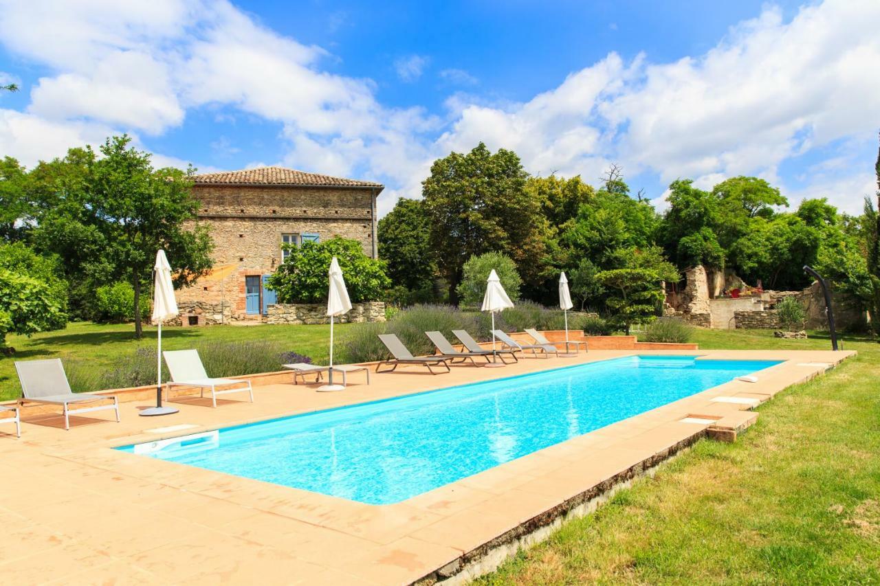 Bed and Breakfast Au Mas Des Calmettes Parisot  Екстер'єр фото